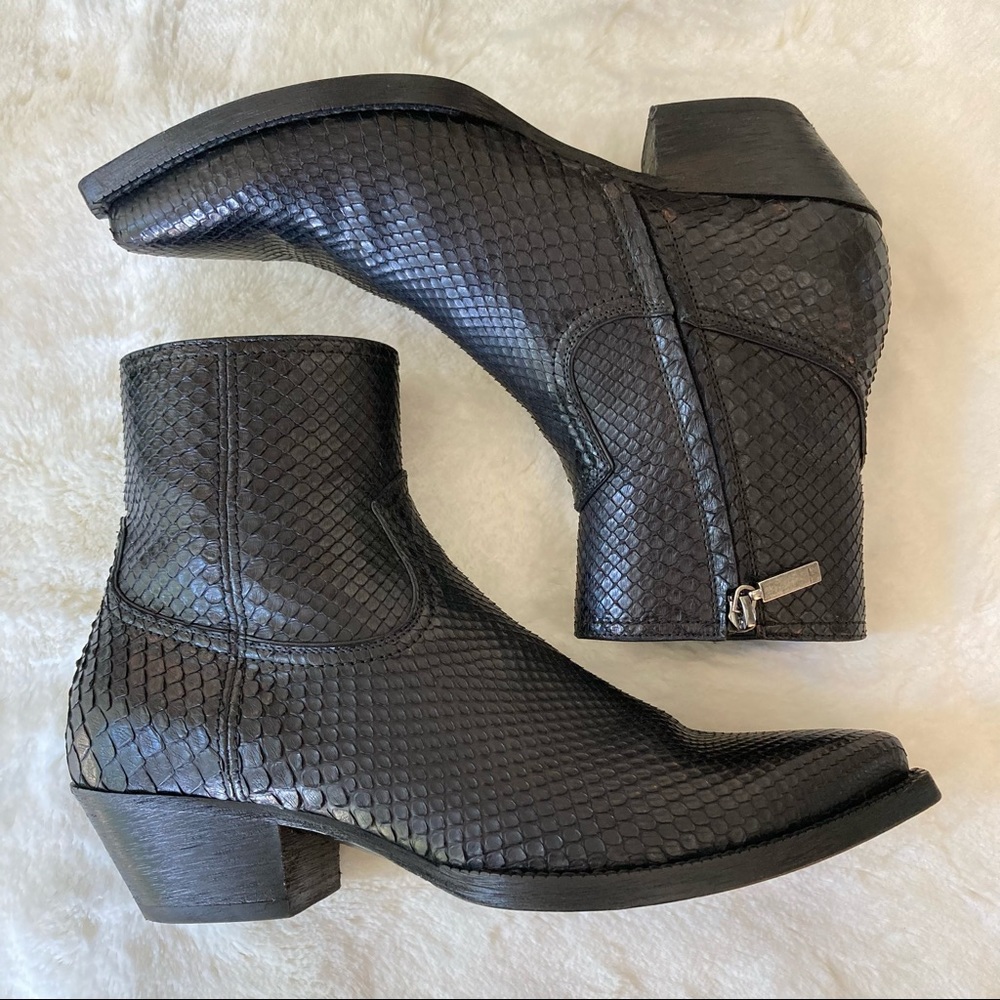 Saint Laurent Python Boots - Picture 4 of 10